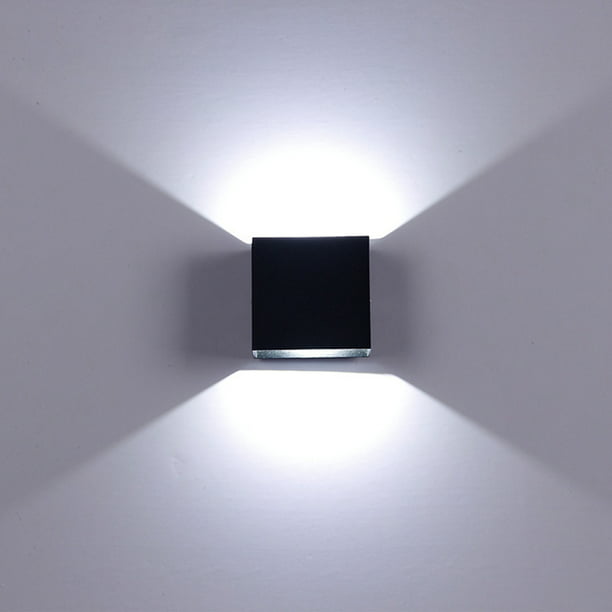 12W Modern COB LED Wall Lighting Up Down Cube Indoor Outdoor Sconce Lamp Lights